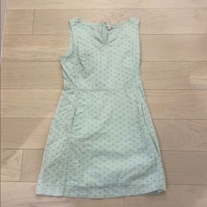Mint green GAP dress with pockets. Gently worn.